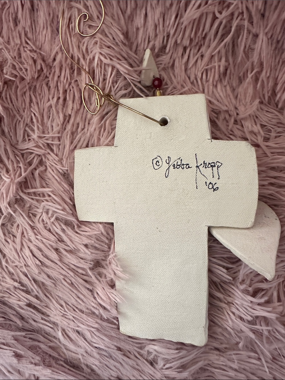Handmade Ceramic Wall Hanging - Picture 5 of 5